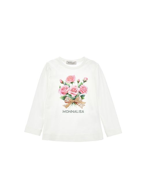 T-shirt, bambina, logata. MONNALISA | 11F628 62020001